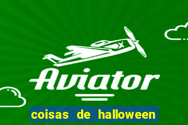 coisas de halloween com f